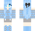 blue girl