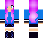 blue pageant girl