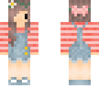 chibi overall girl