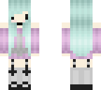 Chibi Pastel girl | Minecraft Skin