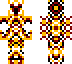 creeper red blavk