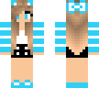 cute aqua girl
