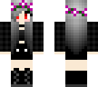 emo flower girl
