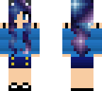 galaxy wolf girl