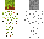 grass to stone