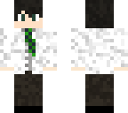 green and black tie
