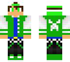 green skater cool boy