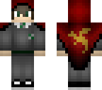 hogwarts student with cloak