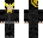 human nightmare with golden flames