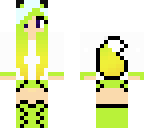 lime wolf girl