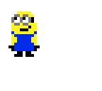 minion pixal art