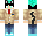 neko boy with dyed hair