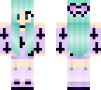 pastel goth girl edit