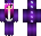 pink and purple dino girl