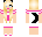 pink blonde kitty chearleader  edit