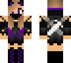 puple ninja cat girl