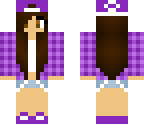 purple plaid