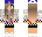 rainbow girl