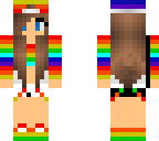 rainbow girl edit