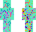 splattered person