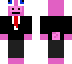 suited piggy