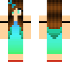 teal girl