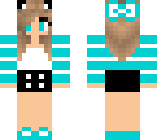 teal girl