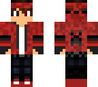 teen with red hodie and eye thing ninja version