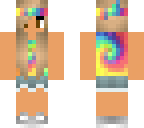 tie-dye girl