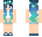 awesome blue girl