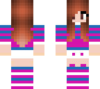 backwords girl