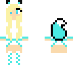 blue fox girl