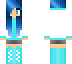 blue hair