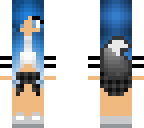 blue wolf girl
