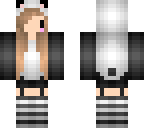 chibi panda onsie girl