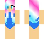 cotton candy swimmer