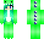cute green dino