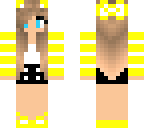 cute yellow girl