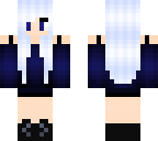 dark blue girl
