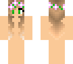 dirty blonde flower crown base
