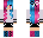 edit of a person's skin