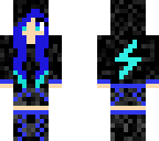 flash girl blue