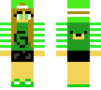green bear girl