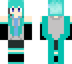 hatsune miku from vocaloids