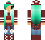 icy mint girl