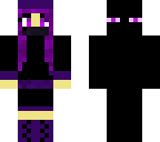 middle enderman-girl