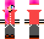 pink hair