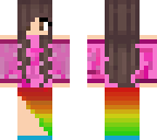 rainbow cool skirt