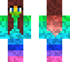 rainbow girl