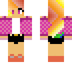 rainbow pinky girl
